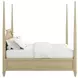 Eave Sundrenched Oak King Panel Bed