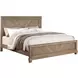 Montana Brown Queen Low Profile Panel Bed