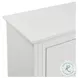 Conaughey White 1 Drawer Nightstand