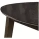 Rex Walnut 35" Guitar Pick Corner Dining Table