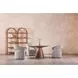 Barrow Gray Storm Performance Fabric Upholstered Dining Chair