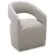 Barrow Gray Storm Performance Fabric Upholstered Dining Chair