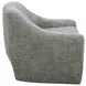 Kenzie Slated Moss Upholstered Accent Chair