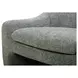 Kenzie Slated Moss Upholstered Accent Chair