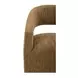 Barrow Amber Glow Performance Fabric Upholstered Swivel Dining Chair