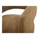 Barrow Amber Glow Performance Fabric Upholstered Swivel Dining Chair