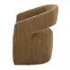 Barrow Amber Glow Performance Fabric Upholstered Swivel Dining Chair