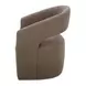 Barrow Soft Taupe Performance Fabric Upholstered Swivel Dining Chair