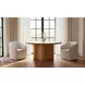 Sandy Off White Upholstered Dining Chair
