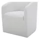 Sandy Off White Upholstered Dining Chair