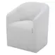 Sandy Off White Upholstered Dining Chair