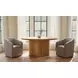 Sandy Beige Performance Fabric Upholstered Dining Chair