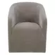 Sandy Beige Performance Fabric Upholstered Dining Chair