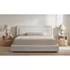 Tory Pebble King Upholstered Platform Bed