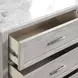 Fiona Mist Gray Rectangular Dresser Mirror