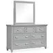 Harborwick Harbor Gray Storage Panel Bedroom Set