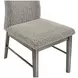 Lennox Gray Upholstered Side Chair Set of 2