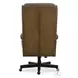 Benton Nature Warm Brown Leather Swivel Tilt Executive Chair
