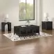 Fitzgerald Black Rectangular Coffee Table