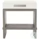 Foundations Linen and Light Shale Upholstered Panel Bedroom Set