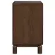 Verge Handcrafted Walnut and Cream Upholstered Panel Bedroom Set