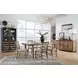 Lindon Belgian Wheat Extendable Rectangular Dining Room Set