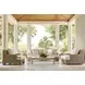 Aurora Sea Oat And Warm Shale Rectangular Occasional Table Set