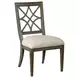 Savona Versaille Painted Upholstered Genieve Side Chair Set of 2