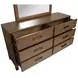 Ridgefield Russet 6 Drawer Dresser