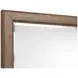 Ridgefield Russet 6 Drawer Dresser with Square Mirror