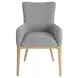 Loft Gray Upholstered Arm Chair