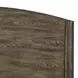 Rex Walnut King Panel Bed