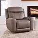 Callahan Sydney Brunette Lay Flat Power Lift Recliner with Heat and Massage