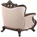 Constantine Beige Upholstered Arm Chair