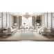La Marisia Creamy Pearl Rectangular End Table