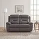Laconia Dark Gray Double 63" Reclining Loveseat
