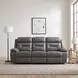 Laconia Dark Gray Double 87" Reclining Sofa