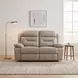 Laconia Latte Double 63" Reclining Loveseat