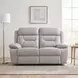 Laconia Silver Double 63" Power Reclining Loveseat