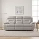 Laconia Silver Double 87" Power Reclining Sofa