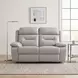 Laconia Silver Double 63" Reclining Loveseat