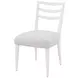 Wilmington White Laderback Dining Chair Set of 2