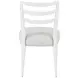 Wilmington White Laderback Dining Chair Set of 2