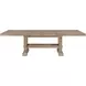 Napa Brown 72" Extendable Rectangular Dining Table