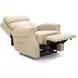 Lance Sorrento Sand Leather Power Lift Recliner with Power Lumbar and USB Charging