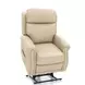 Lance Sorrento Sand Leather Power Lift Recliner with Power Lumbar and USB Charging