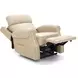 Lance Sorrento Sand Leather Power Lift Recliner with Power Lumbar and USB Charging