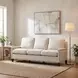 Landrum Beige And Gray 78" Sofa
