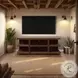 Laurel Canyon Oak Bourbon 64" TV Stand