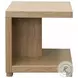 Laurel Canyon Natural 18" Chairside Table